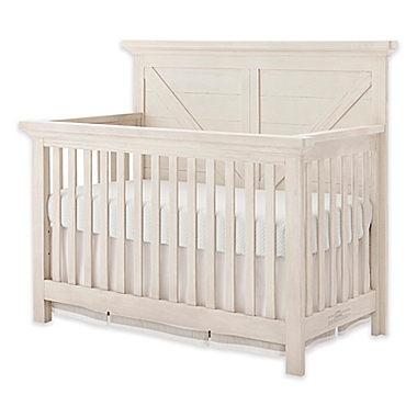 Westwood Design Westfield 4-in-1 Convertible Crib in Brushed White. View a larger version of this product image.