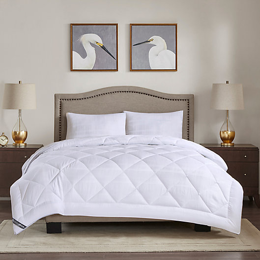 Alternate image 1 for Madison Park Cotton Rich Twin/Twin XL Comforter in White