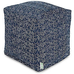Majestic Home Goods&trade; South West Square Indoor/Outdoor Pouf