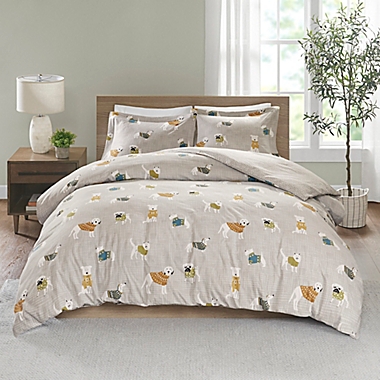 True North by Sleep Philosophy Cozy Flannel Twin/Twin XL Duvet Set. View a larger version of this product image.