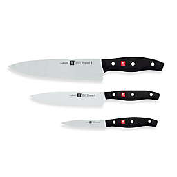 ZWILLING® Twin Signature 3-Piece Starter Knife Set in Stainless Steel/Black