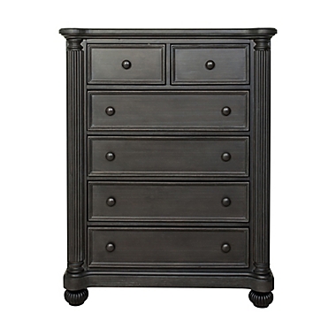 Kingsley Charleston 5-Drawer Chest in Weathered Woodland. View a larger version of this product image.