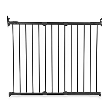 KidCo&reg; Angle Mount Safeway&reg; Gate in Black. View a larger version of this product image.