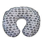 Alternate image 1 for Boppy&reg; Premium Nursing Pillow Cover in Grey Elephant Plaid