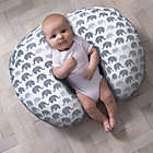 Alternate image 6 for Boppy&reg; Premium Nursing Pillow Cover in Grey Elephant Plaid