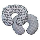 Alternate image 0 for Boppy&reg; Premium Nursing Pillow Cover in Grey Elephant Plaid