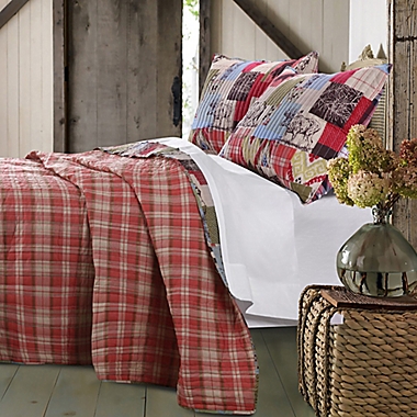 Greenland Home Fashions Rustic Lodge 3-Piece Reversible Quilt Set. View a larger version of this product image.