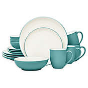 Noritake&reg; Colorwave Coupe 16-Piece Dinnerware Set in Turquoise
