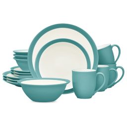 Noritake® Colorwave Curve 16-Piece Dinnerware Set