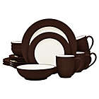 Alternate image 0 for Noritake&reg; Colorwave Rim 16-Piece Dinnerware Set in Chocolate