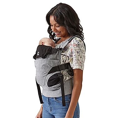 Contours&reg; Journey 5-in-1 Baby Carrier in Grey/Black. View a larger version of this product image.