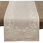 Alternate image 0 for Saro Lifestyle Augustine Swirl 72-Inch Table Runner in Natural