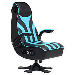 X-rocker® Polyester Swivel Cxr1 Chair in Black/teal
