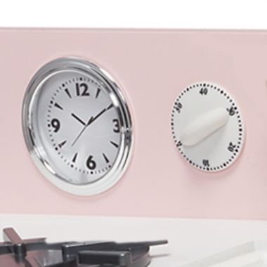 Teamson Kids Little Chef Chelsea Modern Play Kitchen in Pink. View a larger version of this product image.