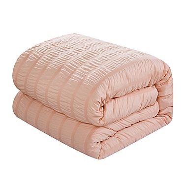 Dazza 6-Piece Queen Comforter Set in Coral. View a larger version of this product image.