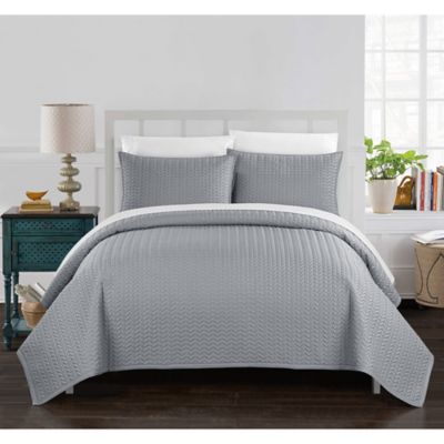 KING Duvet Details about   625-Thread-Count Bed Bath & Beyond QUEEN 2 SHAMS Silver Gray/ NEW 