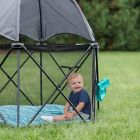 Alternate image 10 for Baby Delight&reg; Go With Me&trade;  Eclipse Portable Playard in Teal/Grey
