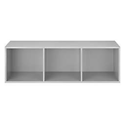 Relaxed Living 3-Cube Organizer in Alloy Grey