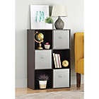 Alternate image 1 for Relaxed Living 6-Cube Organizer in Espresso