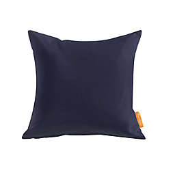 Modway Convene Square Outdoor Patio Pillows in Navy (Set of 2)