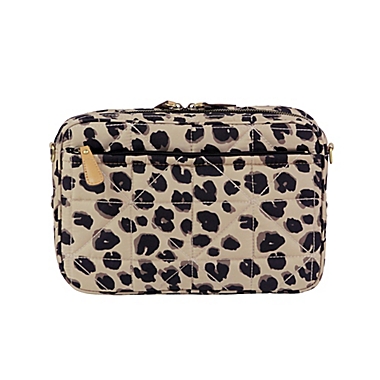 TWELVElittle Leopard Diaper Clutch in Brown. View a larger version of this product image.