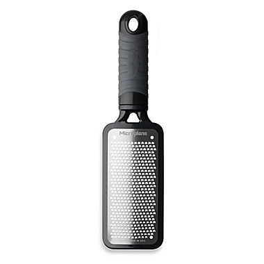 Microplane&reg; Home Series Fine Paddle Grater in Grey. View a larger version of this product image.