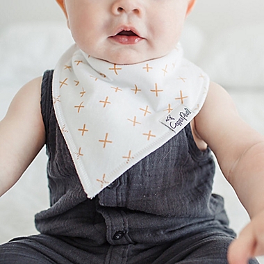 Copper Pearl 4-Pack Chip Bandana Bibs. View a larger version of this product image.