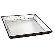 A&amp;B Home Waverly Large Square Mirrored Tray