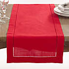 Alternate image 1 for Saro Lifestyle Rochester 72-Inch Table Runner in Red