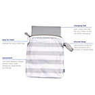 Alternate image 3 for Ubbi&reg; On the Go Diaper Changing Mat and Storage Bag in Grey
