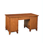 Alternate image 7 for Home Styles Arts & Crafts Pedestal Desk in Cottage Oak Finish