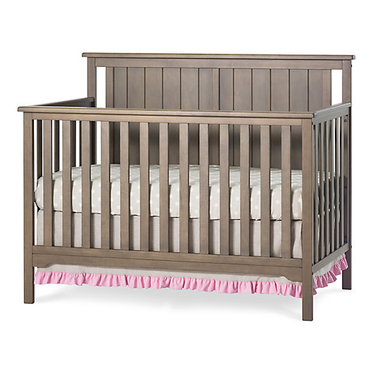 Alternate image 1 for Child Craft™ Forever Eclectic™ Cottage Flat Top 4-in-1 Convertible Crib