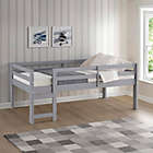 Alternate image 1 for Forest Gate Twin Low Loft Bed in Grey