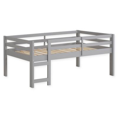 Forest Gate Twin Low Loft Bed in Grey