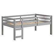 Forest Gate Twin Low Loft Bed in Grey