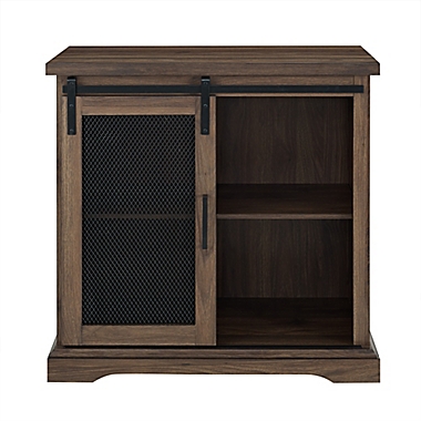 Forest Gate Farmhouse 32-Inch Sliding Mesh Door Buffet. View a larger version of this product image.