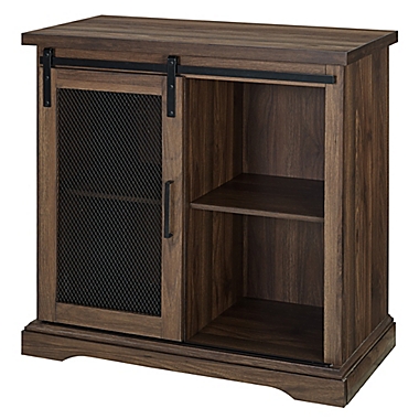 Forest Gate Farmhouse 32-Inch Sliding Mesh Door Buffet. View a larger version of this product image.