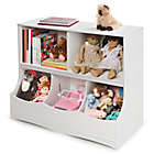 Alternate image 2 for Badger Basket 5-Compartment Cubby in White