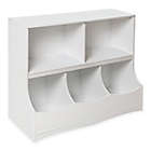 Alternate image 0 for Badger Basket 5-Compartment Cubby in White
