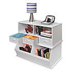 Alternate image 13 for Badger Basket 3-Basket Stackable Shelf Storage Cubby in White