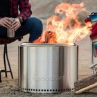 Alternate image 1 for Solo Stove Bonfire Fire Pit in Silver