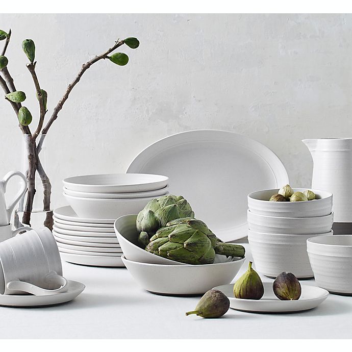 Alternate image 1 for Bee & Willow™ Milbrook Dinnerware Collection in White