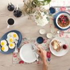 Alternate image 1 for Bee &amp; Willow&trade; Milbrook Dinner Plate in Blue