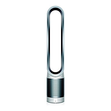 Dyson Pure Cool&trade; TP01 Purifying Fan in Silver/White. View a larger version of this product image.