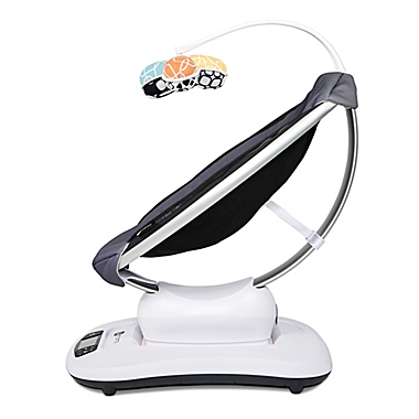 4moms&reg; mamaRoo&reg;4 Cool Mesh Multi-Motion&trade; Baby Swing in Dark Grey. View a larger version of this product image.