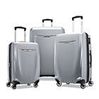 Alternate image 8 for Samsonite&reg; Winfield 3 DLX 25-Inch Hardside Spinner Checked Luggage in Silver