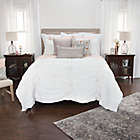 Alternate image 3 for Rizzy Home Aiyana Queen Quilt in White