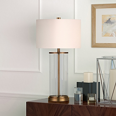 Hudson&amp;Canal&reg; Rowan Table Lamp in Gold. View a larger version of this product image.