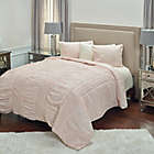 Alternate image 1 for Rizzy Home Carly Twin XL Quilt in Pink