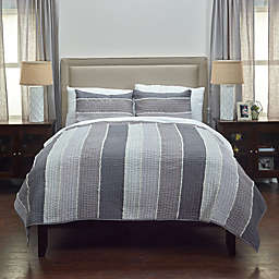Rizzy Home Olivia Twin XL Quilt in Grey